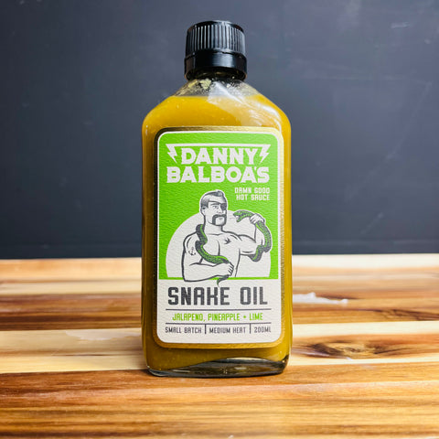 Snake Oil- Jalapeno, Pineapple & Lime Hot Sauce
